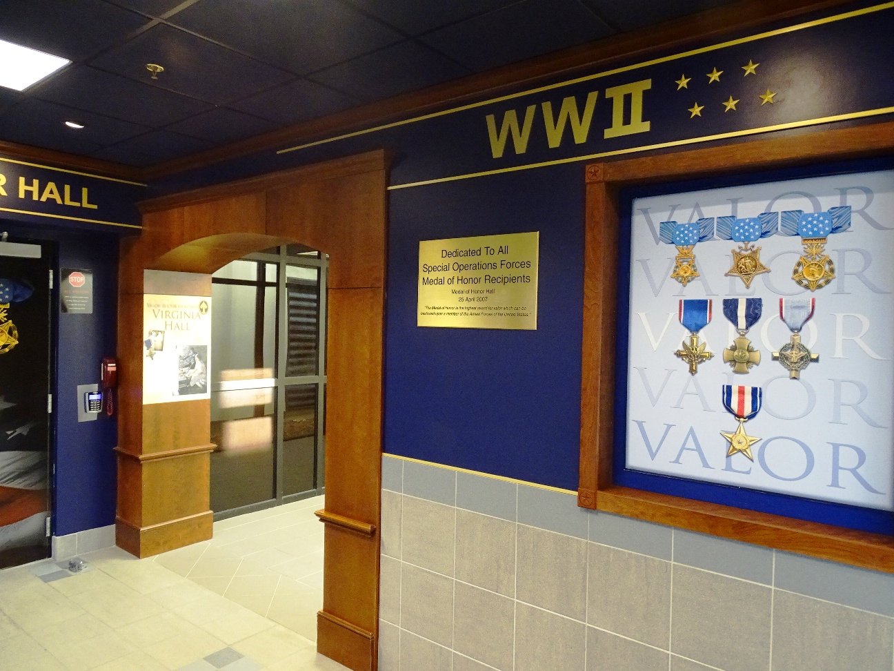 Medal of Honor Hallway, Special Operations Command, MacDill AFB 2