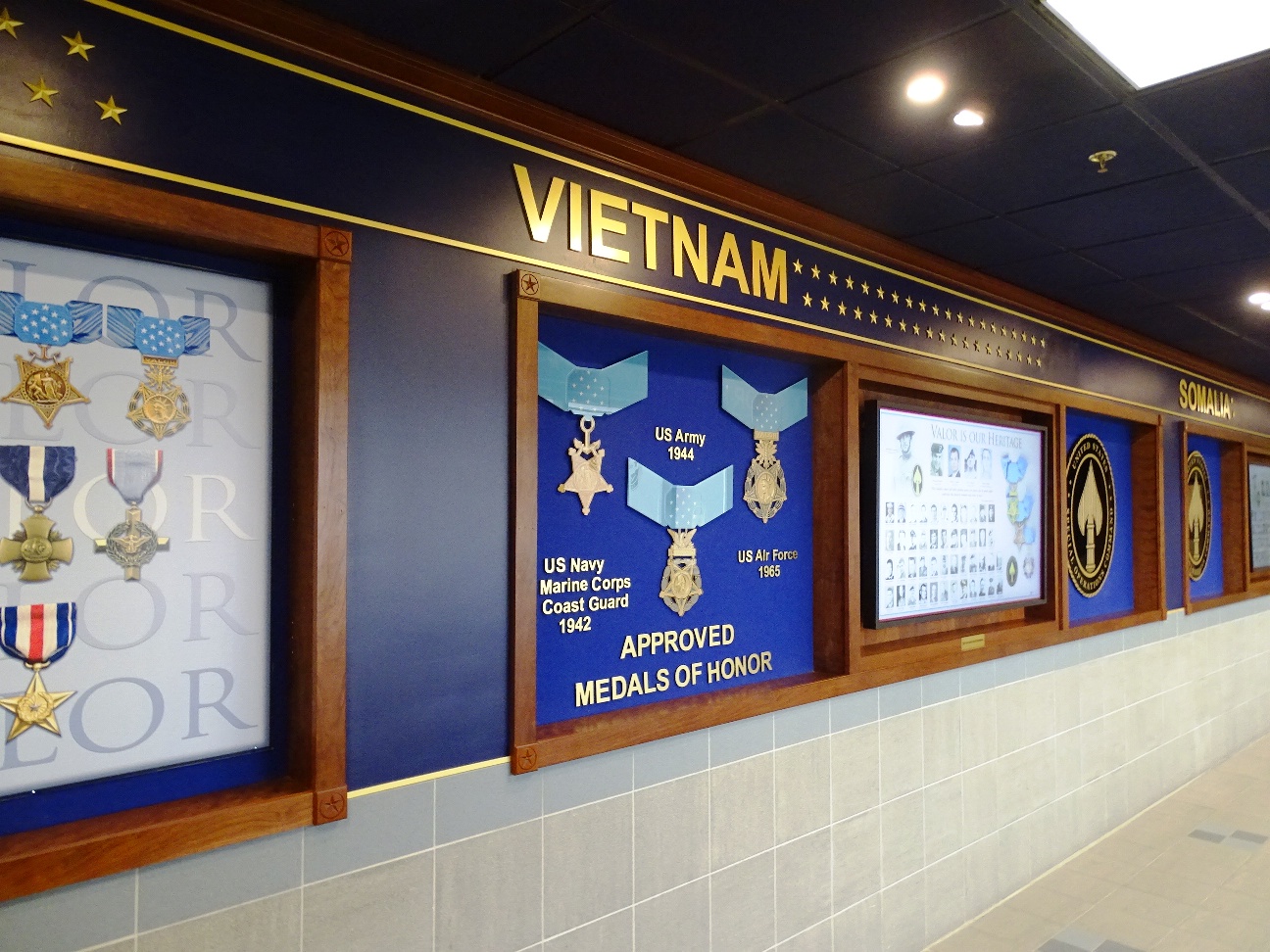 Medal of Honor Hallway, Special Operations Command, MacDill AFB