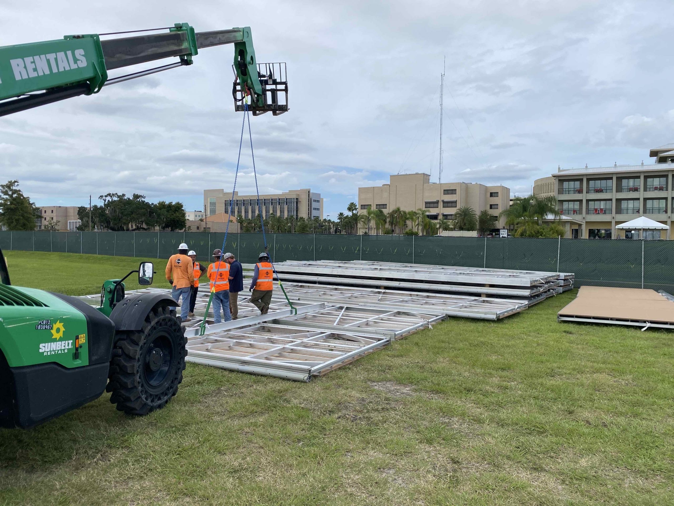 Under Construction: City of Tavares Seaplane Base & Marina Docks