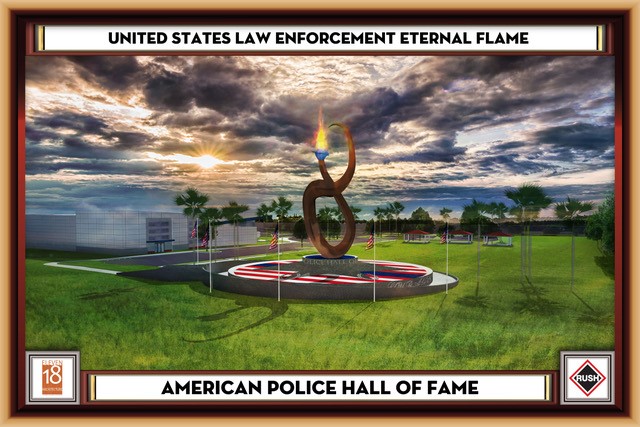 American Police Hall of Fame Eternal Flame Memorial